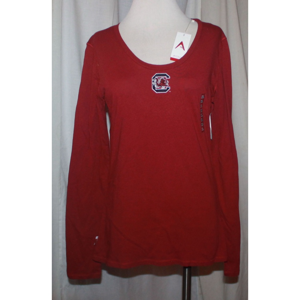 Women's Antigua Burgundy South Carolina Gamecocks Long Sleeve Tee Size XL